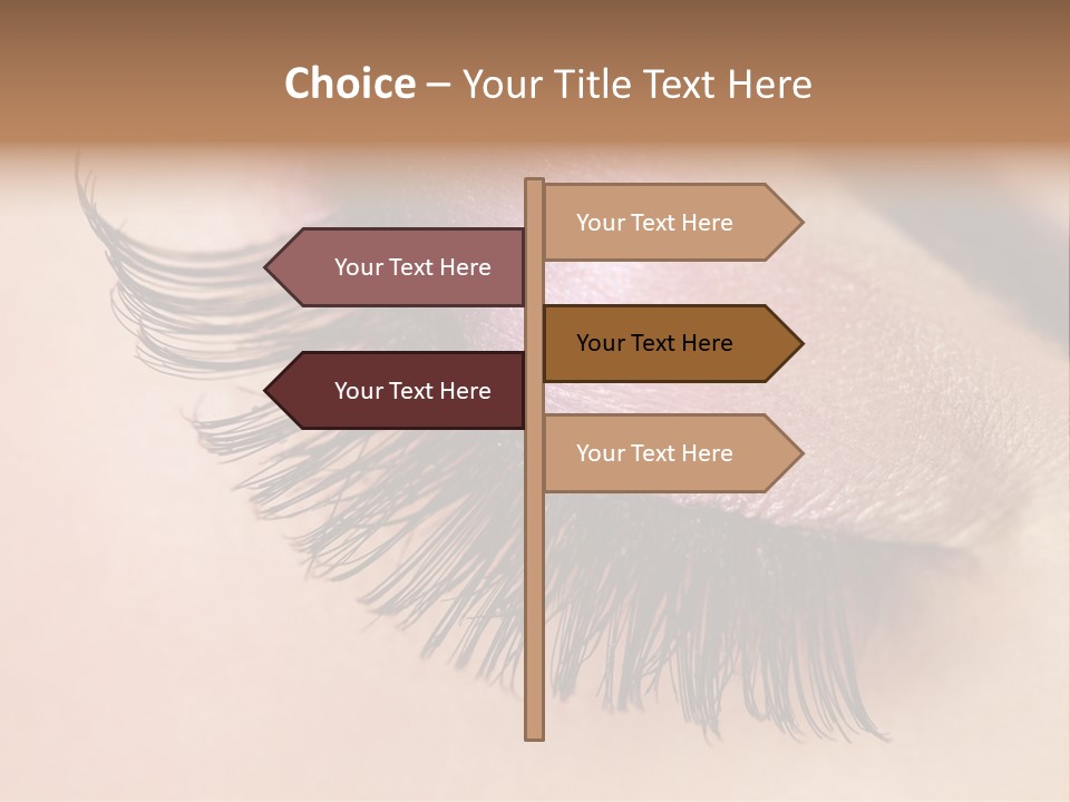 Example Perfect Eyelashes PowerPoint Template