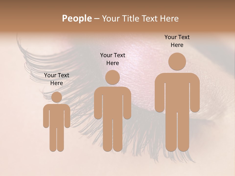 Example Perfect Eyelashes PowerPoint Template
