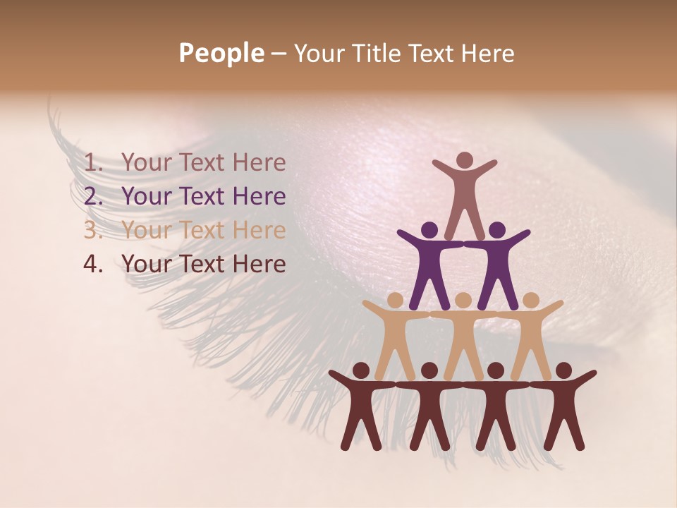 Example Perfect Eyelashes PowerPoint Template