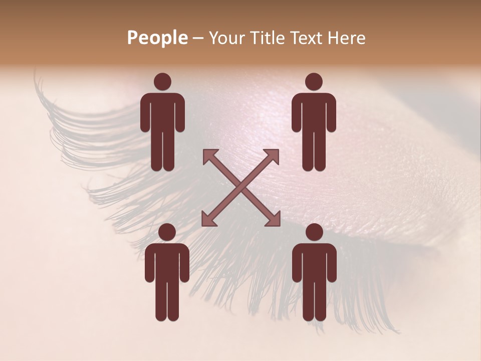 Example Perfect Eyelashes PowerPoint Template