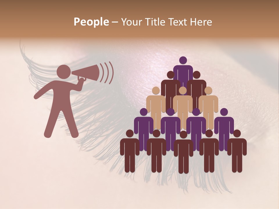 Example Perfect Eyelashes PowerPoint Template