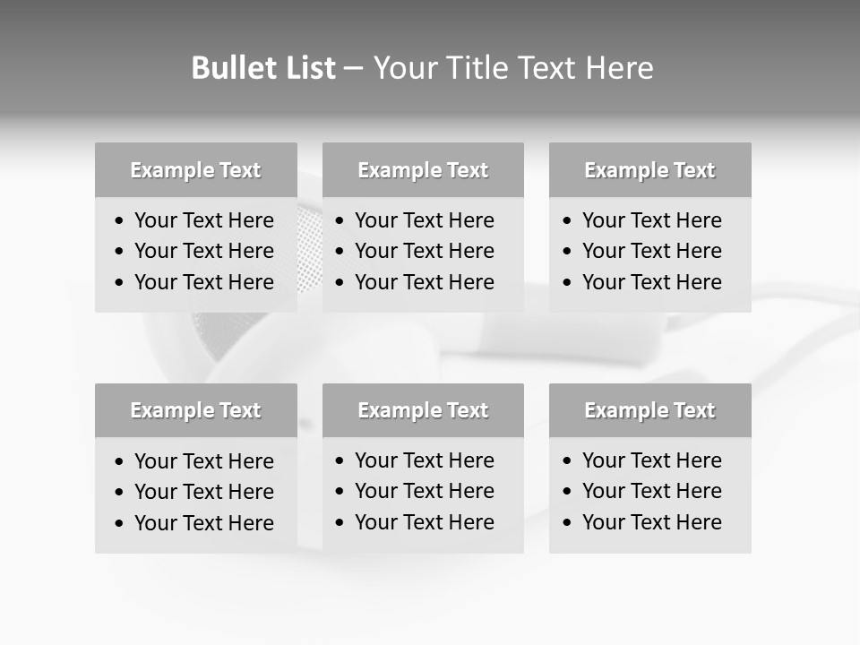 Rock Studio Play PowerPoint Template