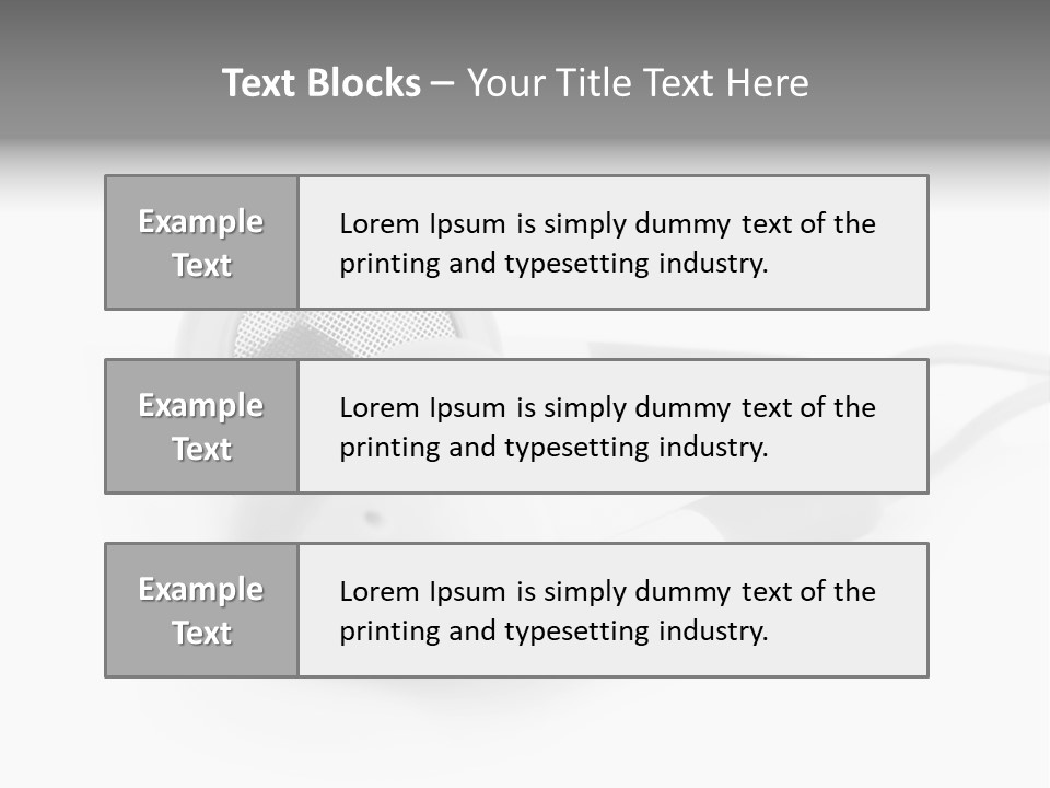 Rock Studio Play PowerPoint Template