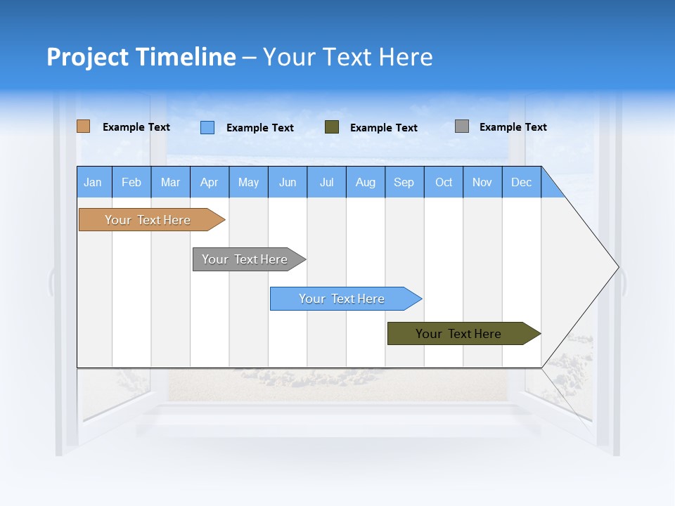 View Yellow Background PowerPoint Template