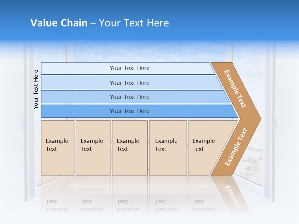 View Yellow Background PowerPoint Template