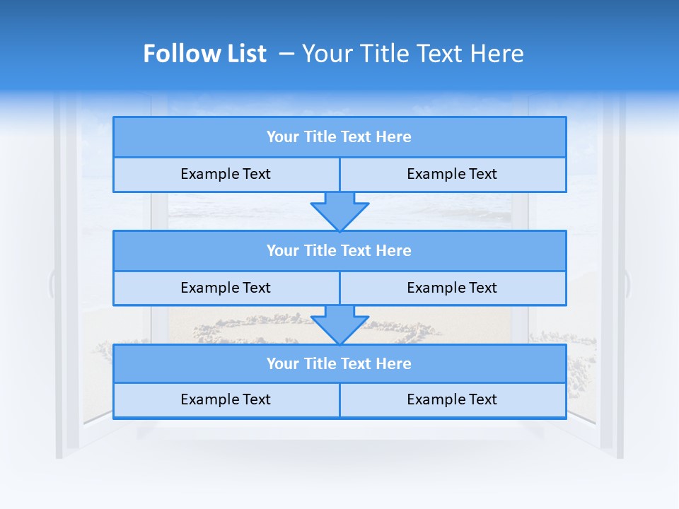 View Yellow Background PowerPoint Template