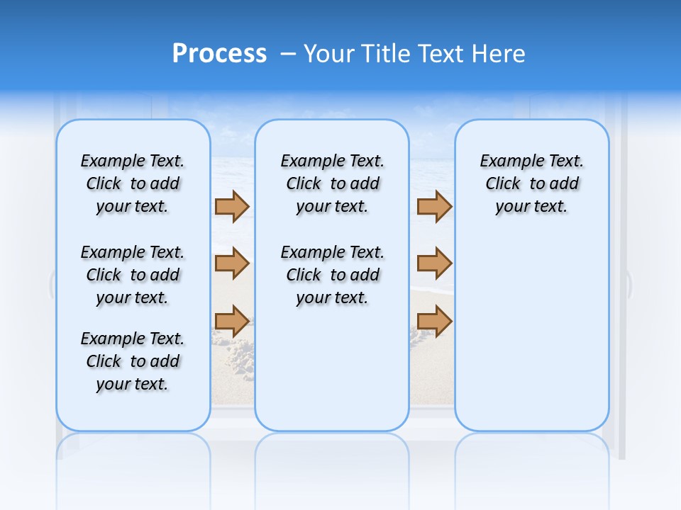 View Yellow Background PowerPoint Template