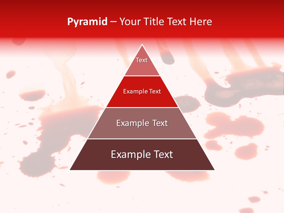 Abstract Isolated Spray PowerPoint Template