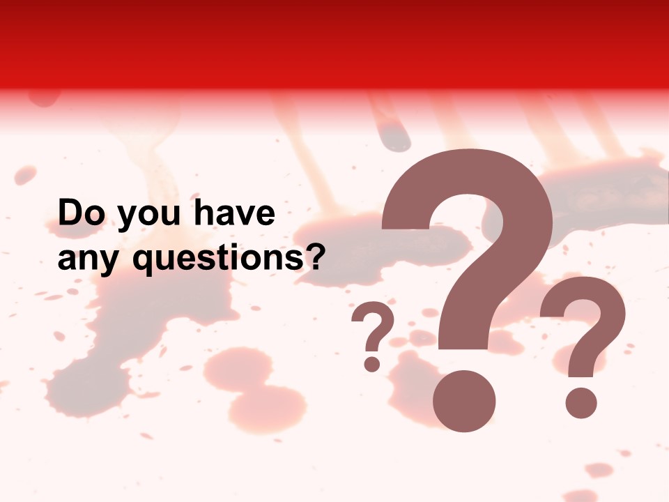 Abstract Isolated Spray PowerPoint Template