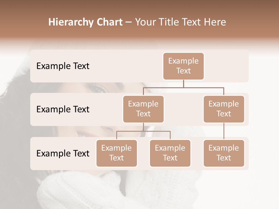 Face Scarf Positive PowerPoint Template