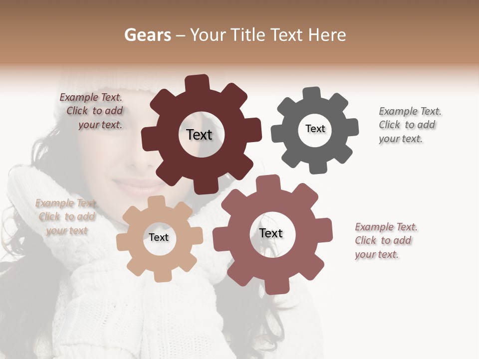 Cosmetics Attractive Warm PowerPoint Template