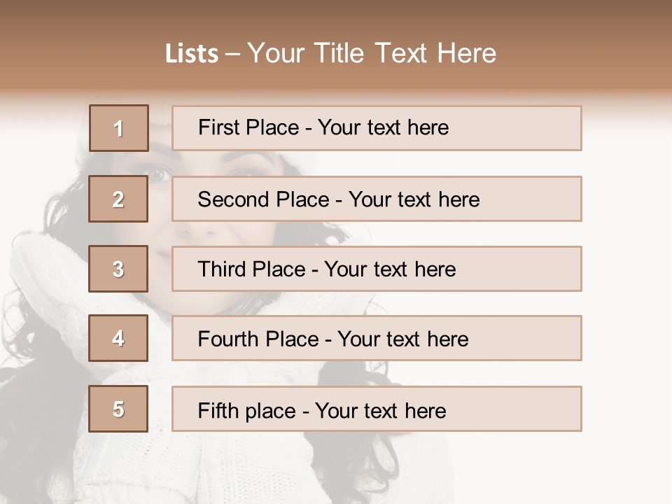 Cosmetics Attractive Warm PowerPoint Template