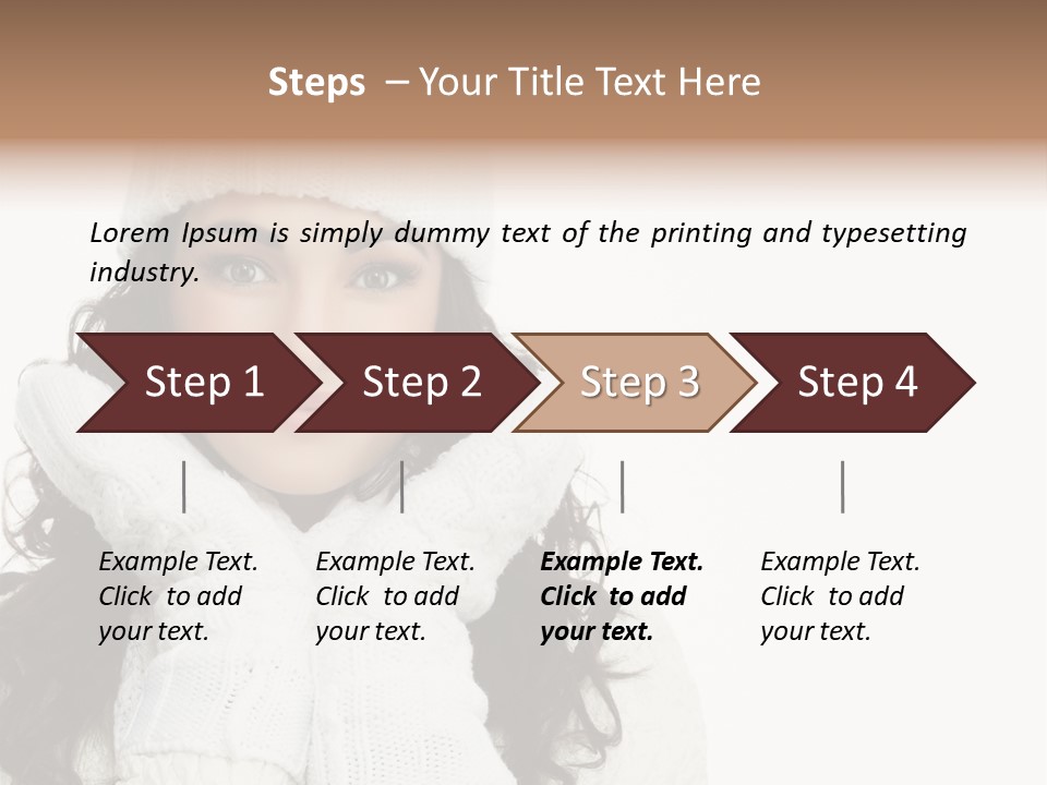 Cosmetics Attractive Warm PowerPoint Template
