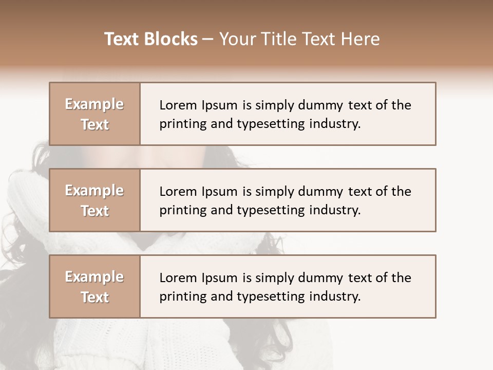 Cosmetics Attractive Warm PowerPoint Template