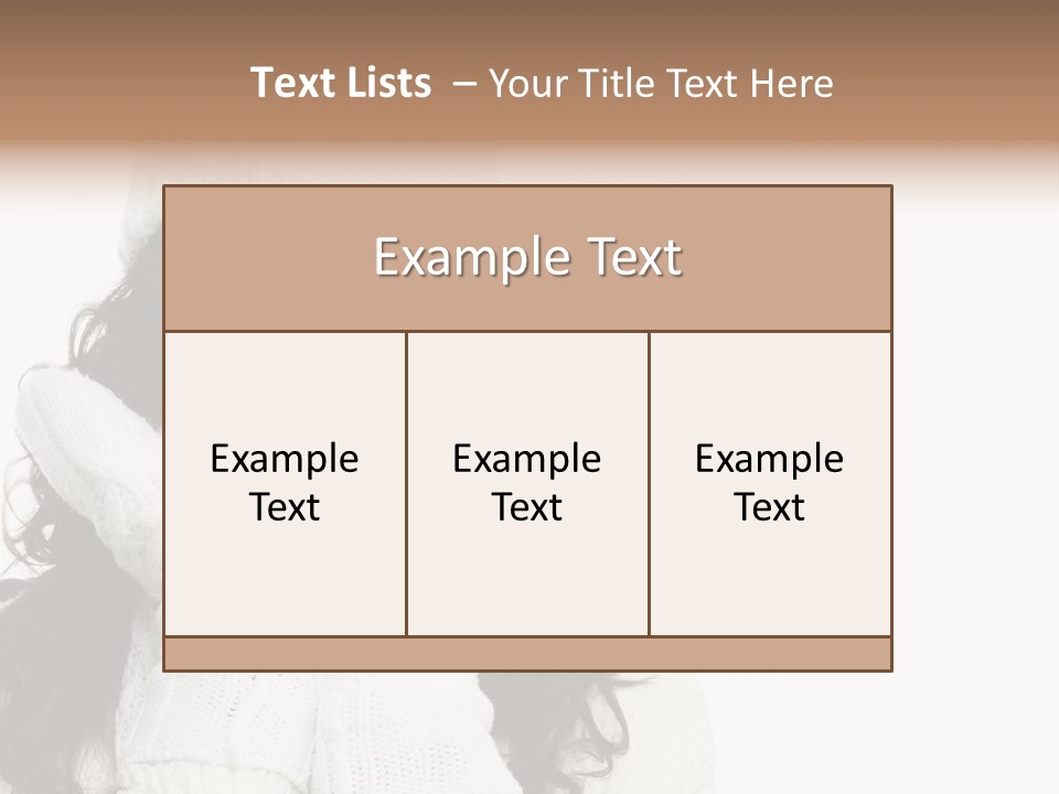 Cosmetics Attractive Warm PowerPoint Template