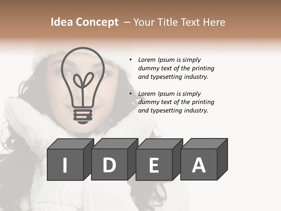 Cosmetics Attractive Warm PowerPoint Template