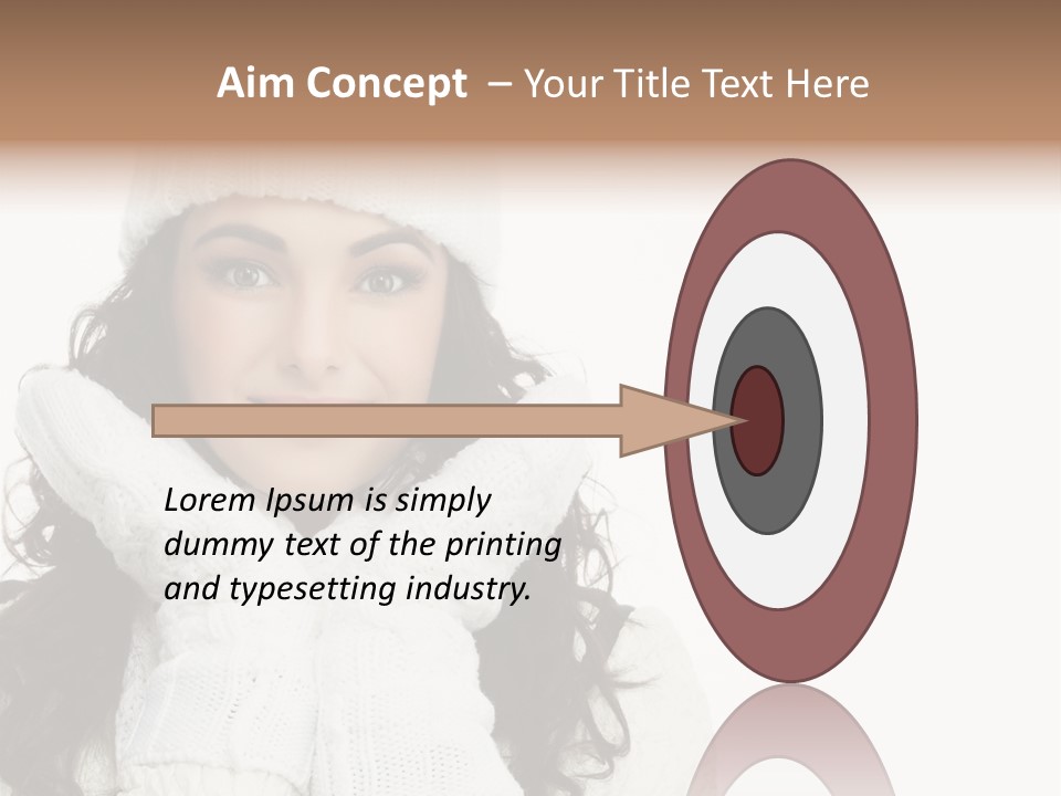 Cosmetics Attractive Warm PowerPoint Template