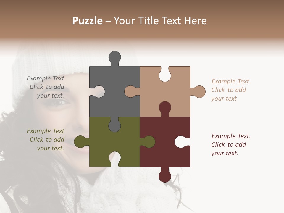 Young Care Model PowerPoint Template