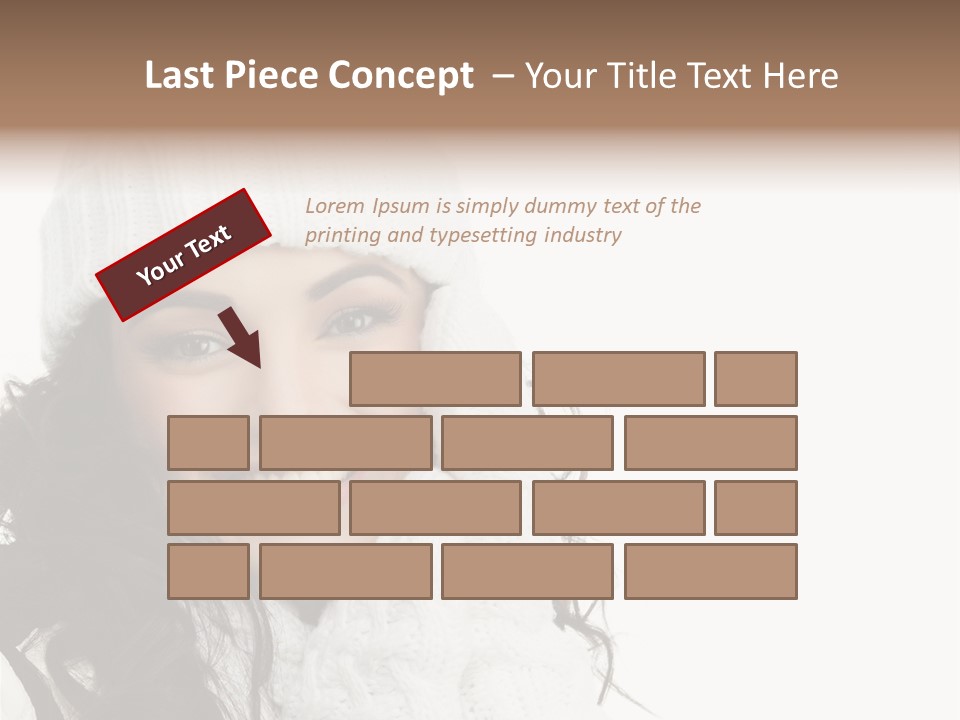 Young Care Model PowerPoint Template