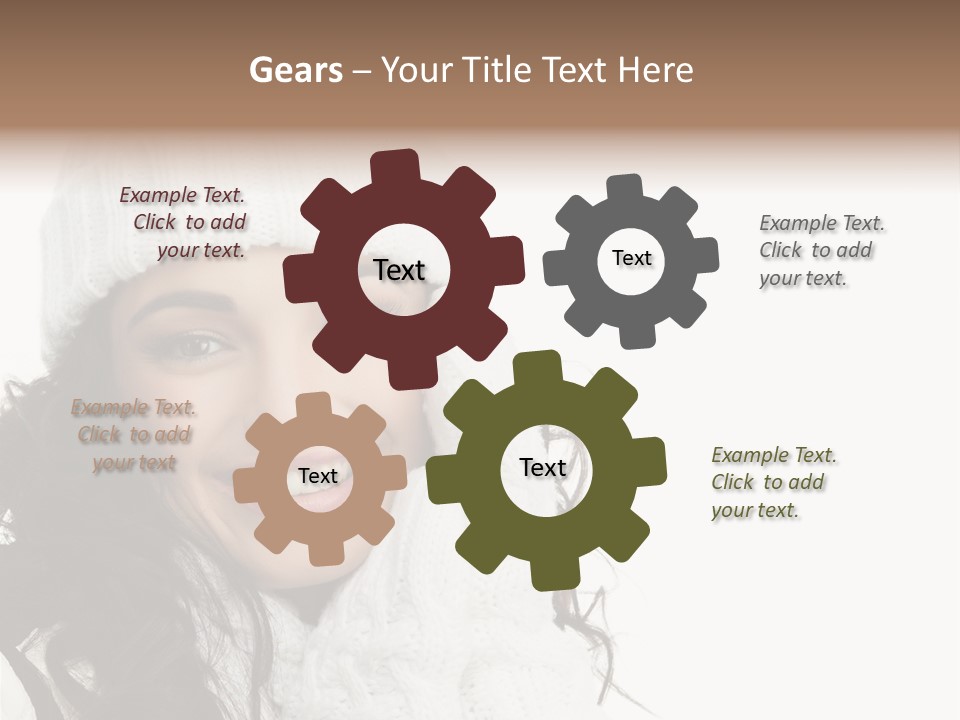 Young Care Model PowerPoint Template