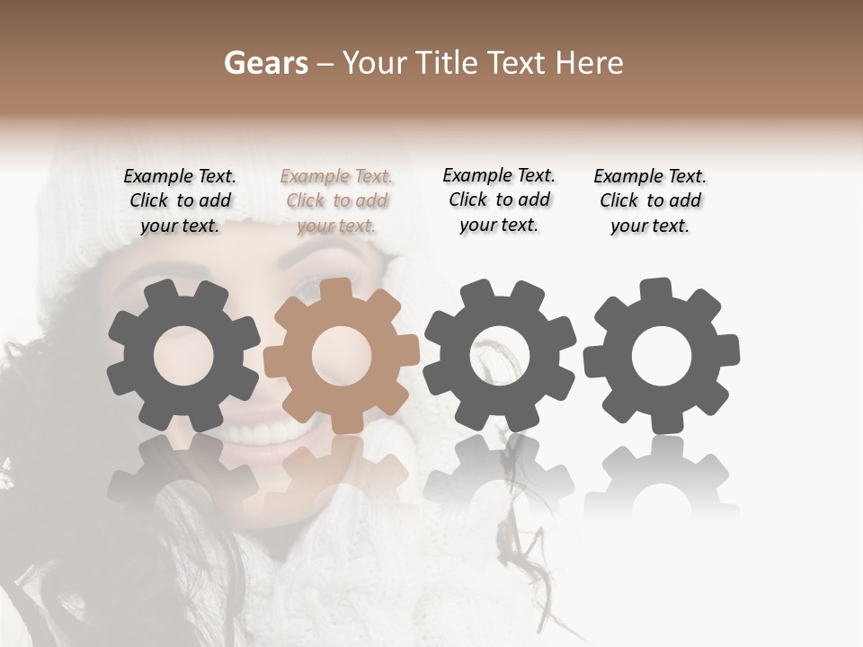 Young Care Model PowerPoint Template