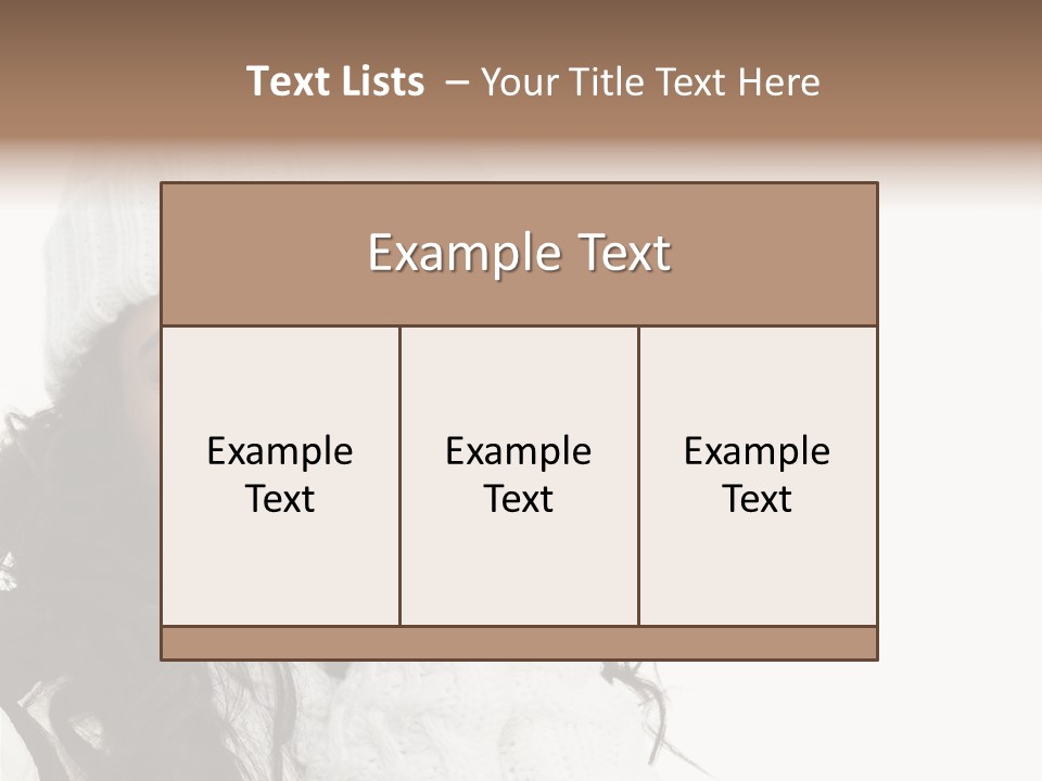 Young Care Model PowerPoint Template