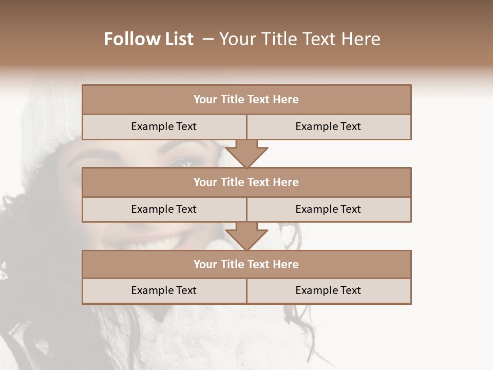 Young Care Model PowerPoint Template