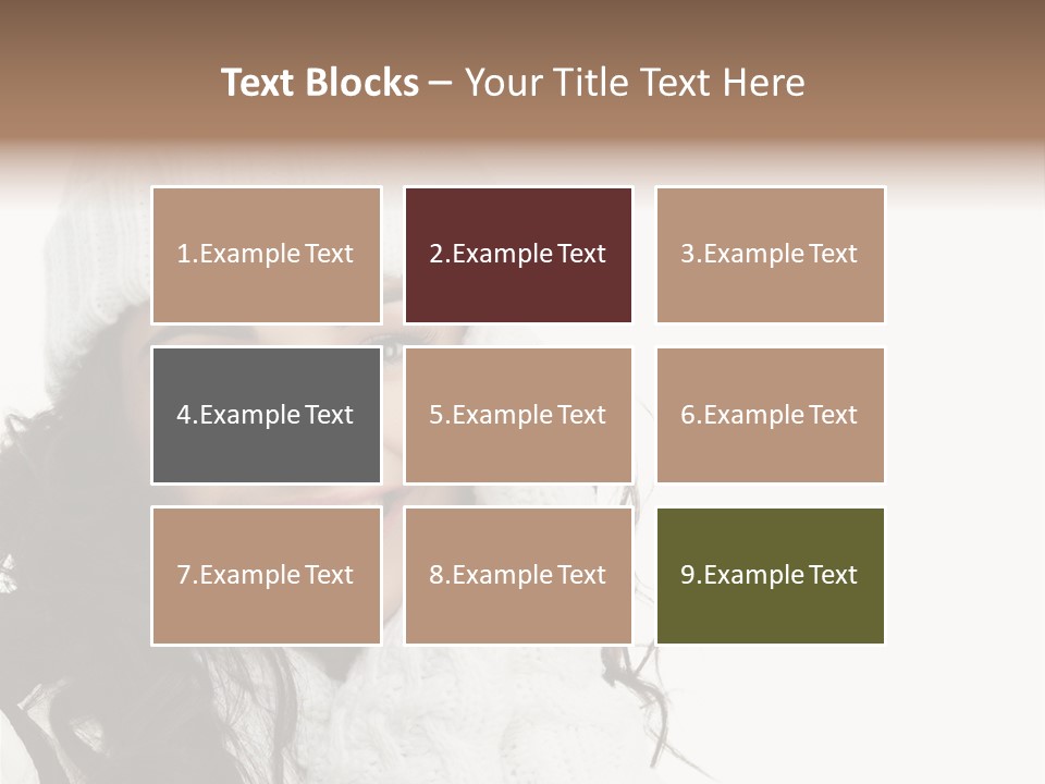 Young Care Model PowerPoint Template
