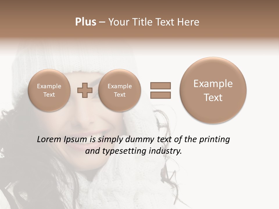 Young Care Model PowerPoint Template