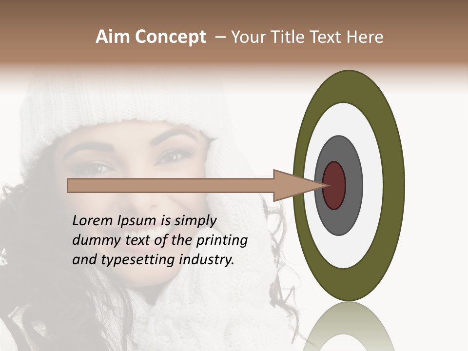 Young Care Model PowerPoint Template