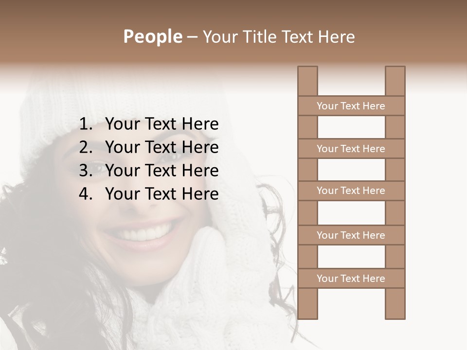 Young Care Model PowerPoint Template