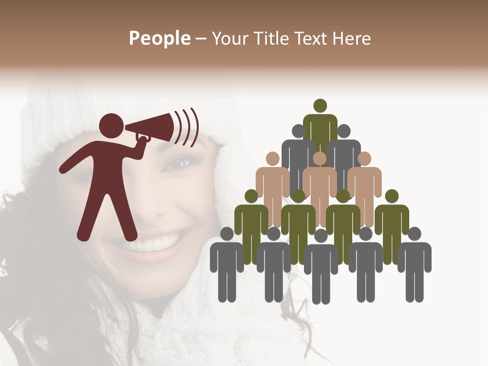 Young Care Model PowerPoint Template