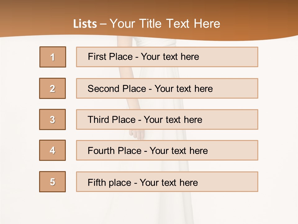 People Relationship Dress PowerPoint Template