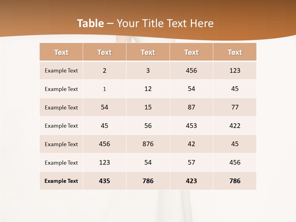 People Relationship Dress PowerPoint Template