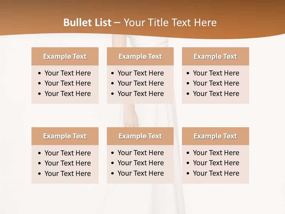 People Relationship Dress PowerPoint Template