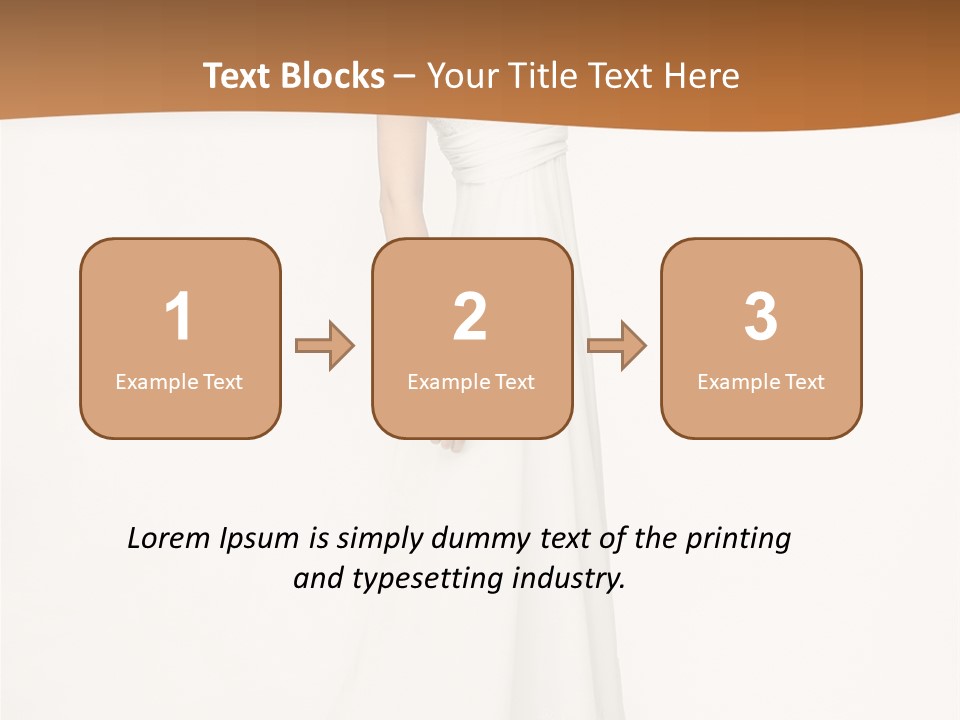 People Relationship Dress PowerPoint Template