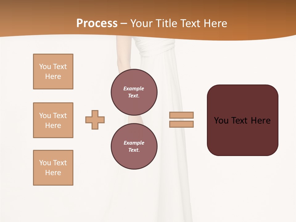 People Relationship Dress PowerPoint Template