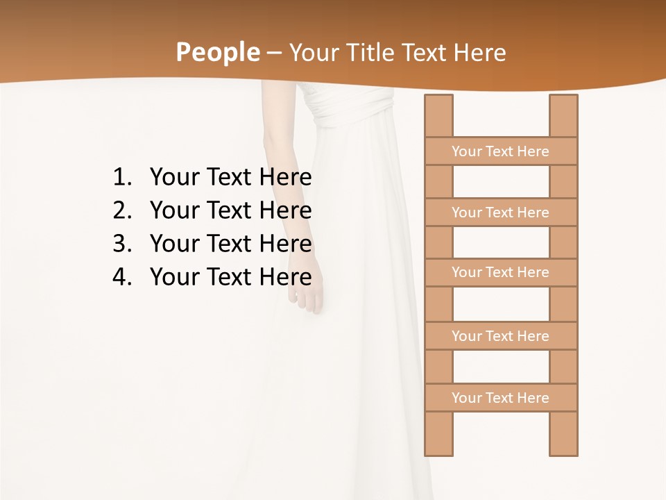 People Relationship Dress PowerPoint Template