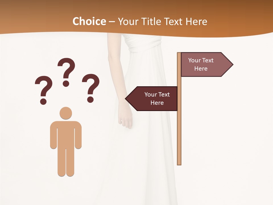 People Relationship Dress PowerPoint Template