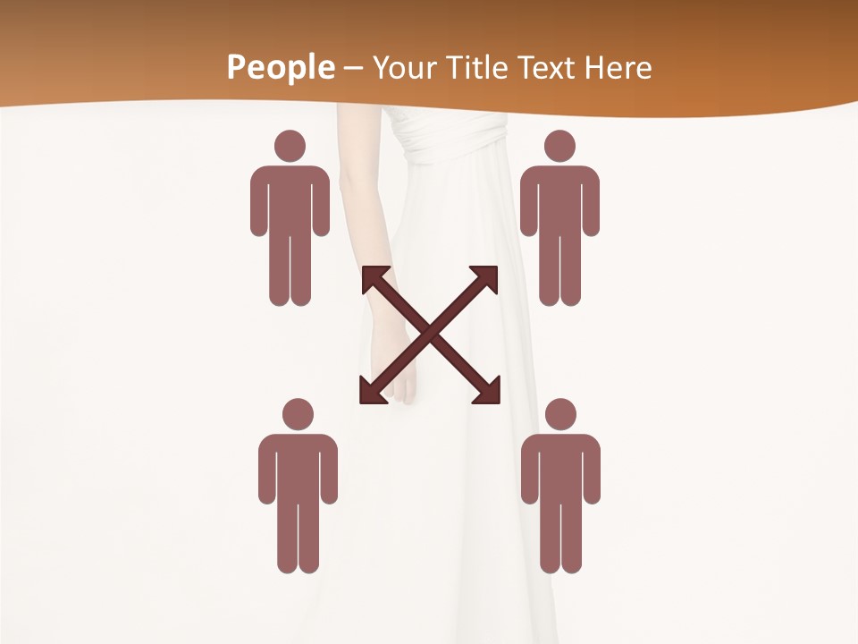 People Relationship Dress PowerPoint Template