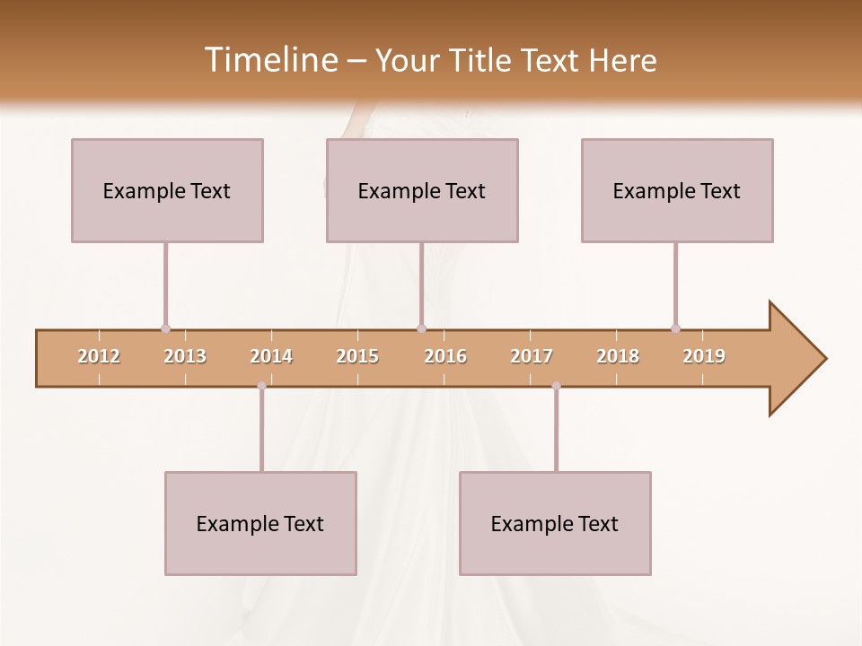 Caucasian Commitment Long PowerPoint Template