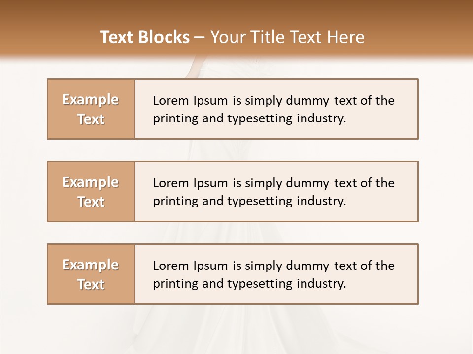 Caucasian Commitment Long PowerPoint Template