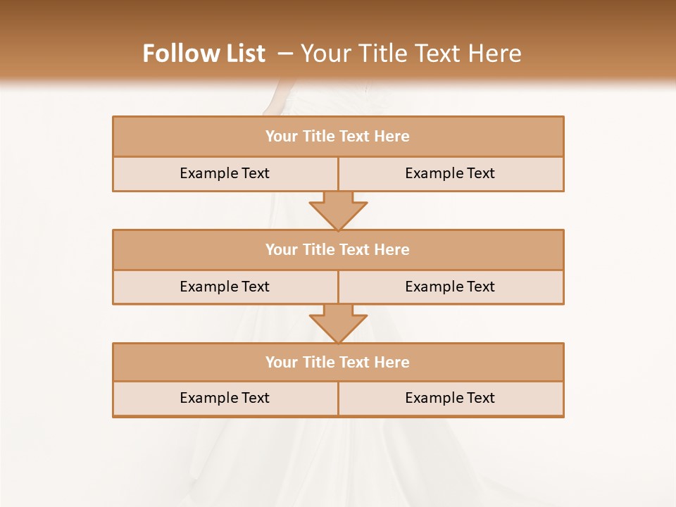 Caucasian Commitment Long PowerPoint Template