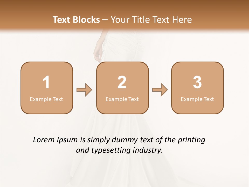 Caucasian Commitment Long PowerPoint Template
