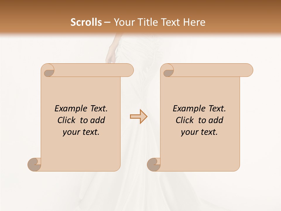 Caucasian Commitment Long PowerPoint Template