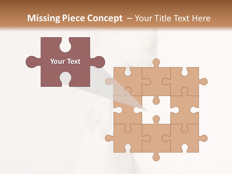 Romantic Waiting Veil PowerPoint Template