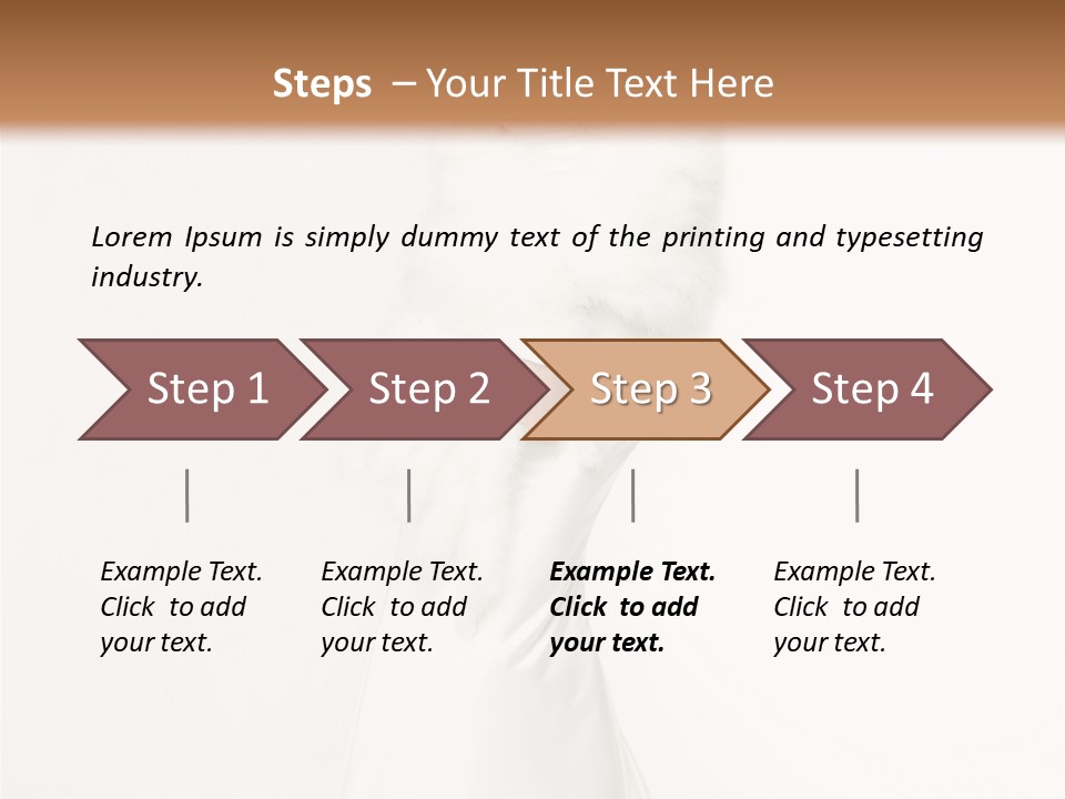 Romantic Waiting Veil PowerPoint Template
