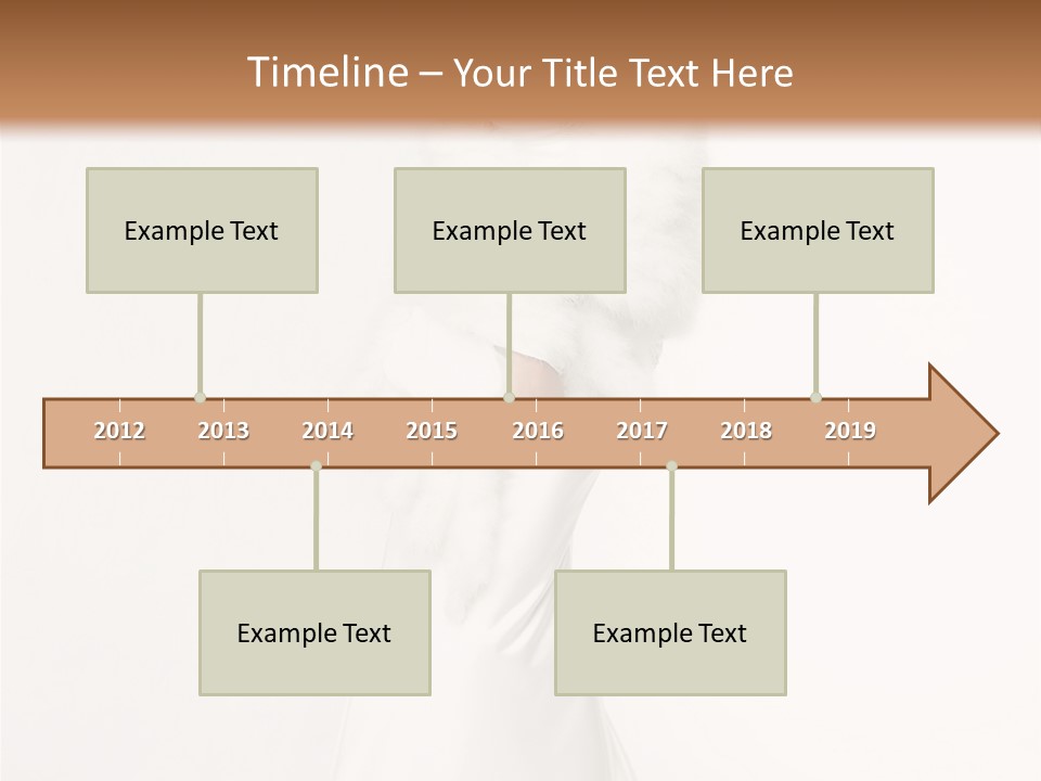 Romantic Waiting Veil PowerPoint Template