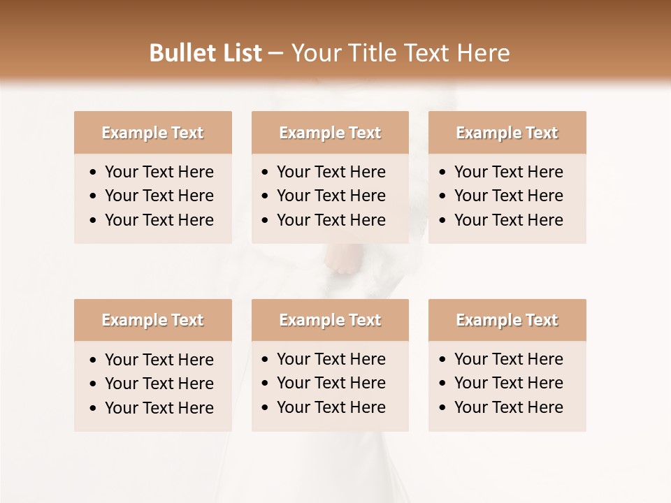 Romantic Waiting Veil PowerPoint Template