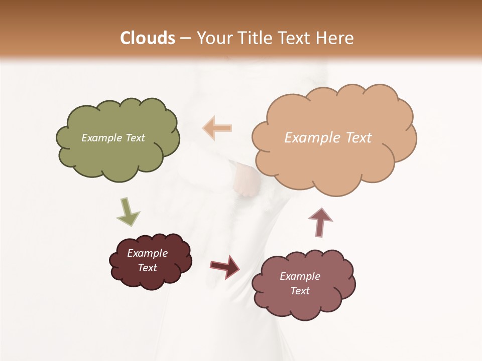 Romantic Waiting Veil PowerPoint Template